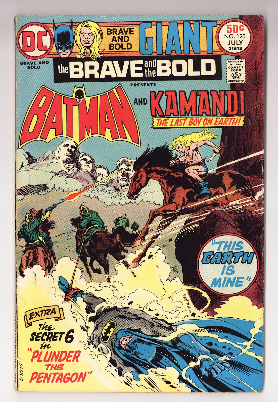 The Brave and the Bold Vol 1 120 Mid Grade (1975) 