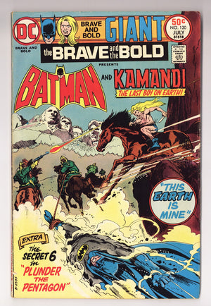 The Brave and the Bold Vol 1 120 Mid Grade (1975)