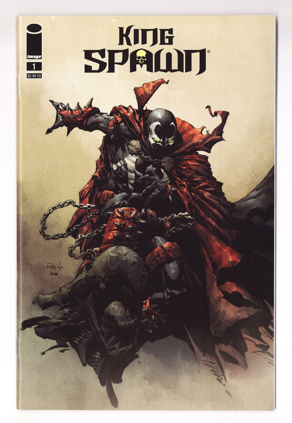 King Spawn 1 High Grade (2021) Finch Variant 