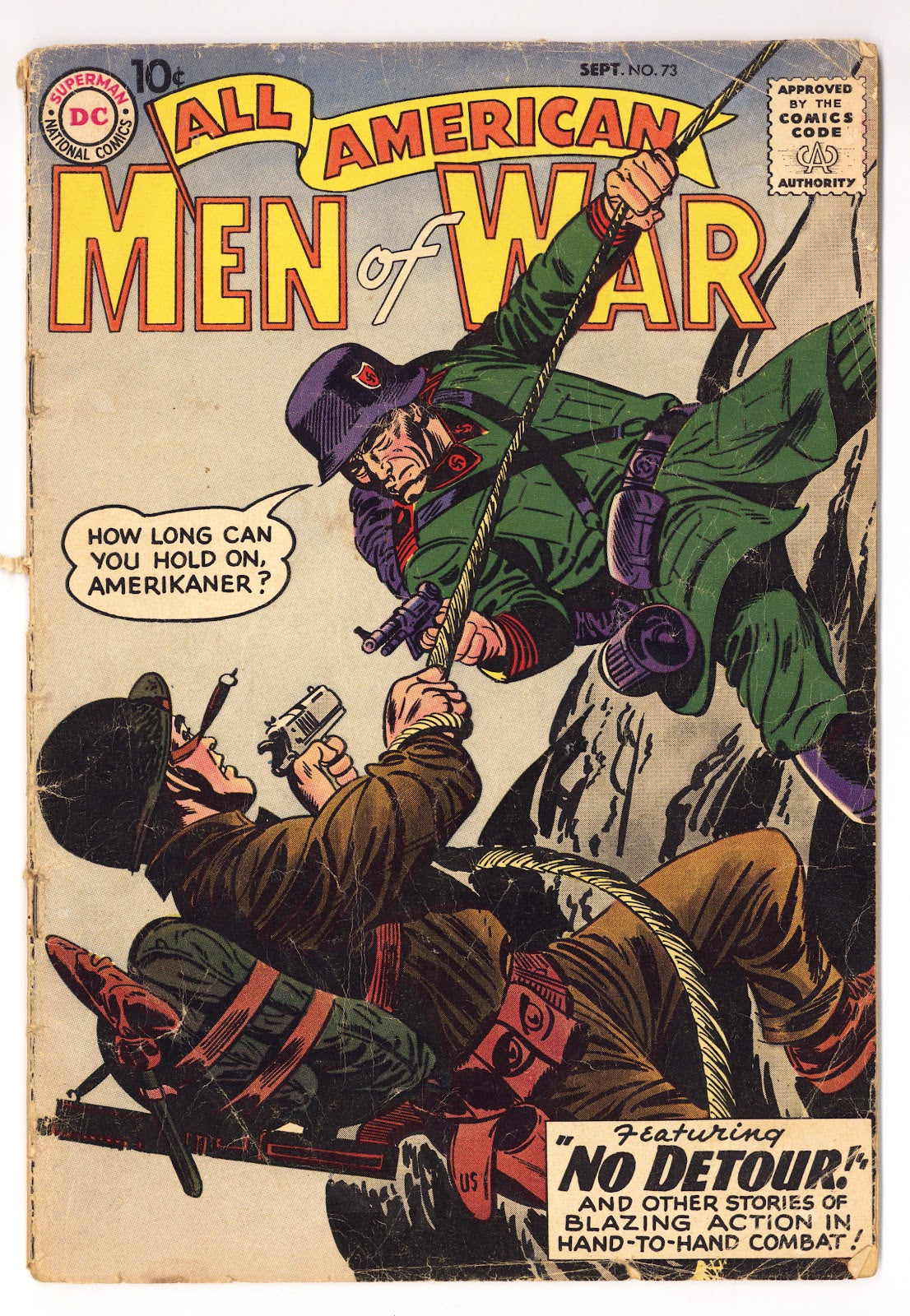 All-American Men of War   73  GD+ (2.5)   (1959)     