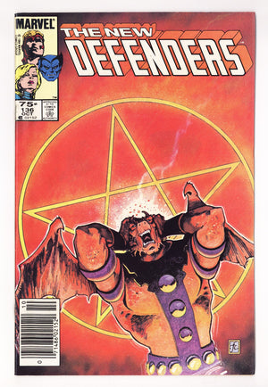The Defenders Vol 1 136  High Grade   (1984)   Canadian Price Variant
