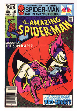 The Amazing Spider-Man Vol 1 223 Mid Grade (1981) Newsstand