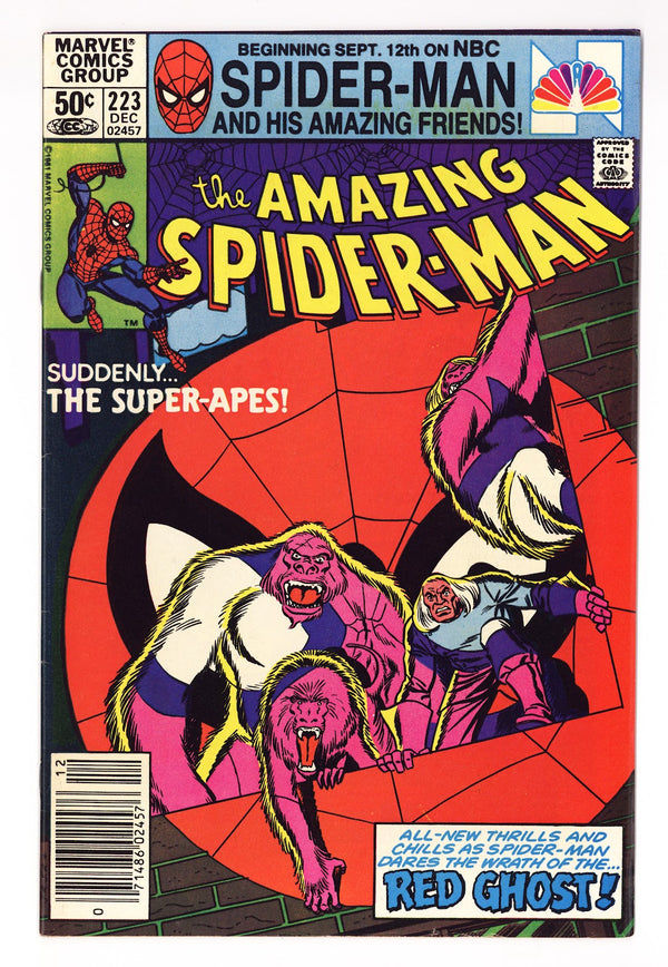 The Amazing Spider-Man Vol 1 223 Mid Grade (1981) Newsstand