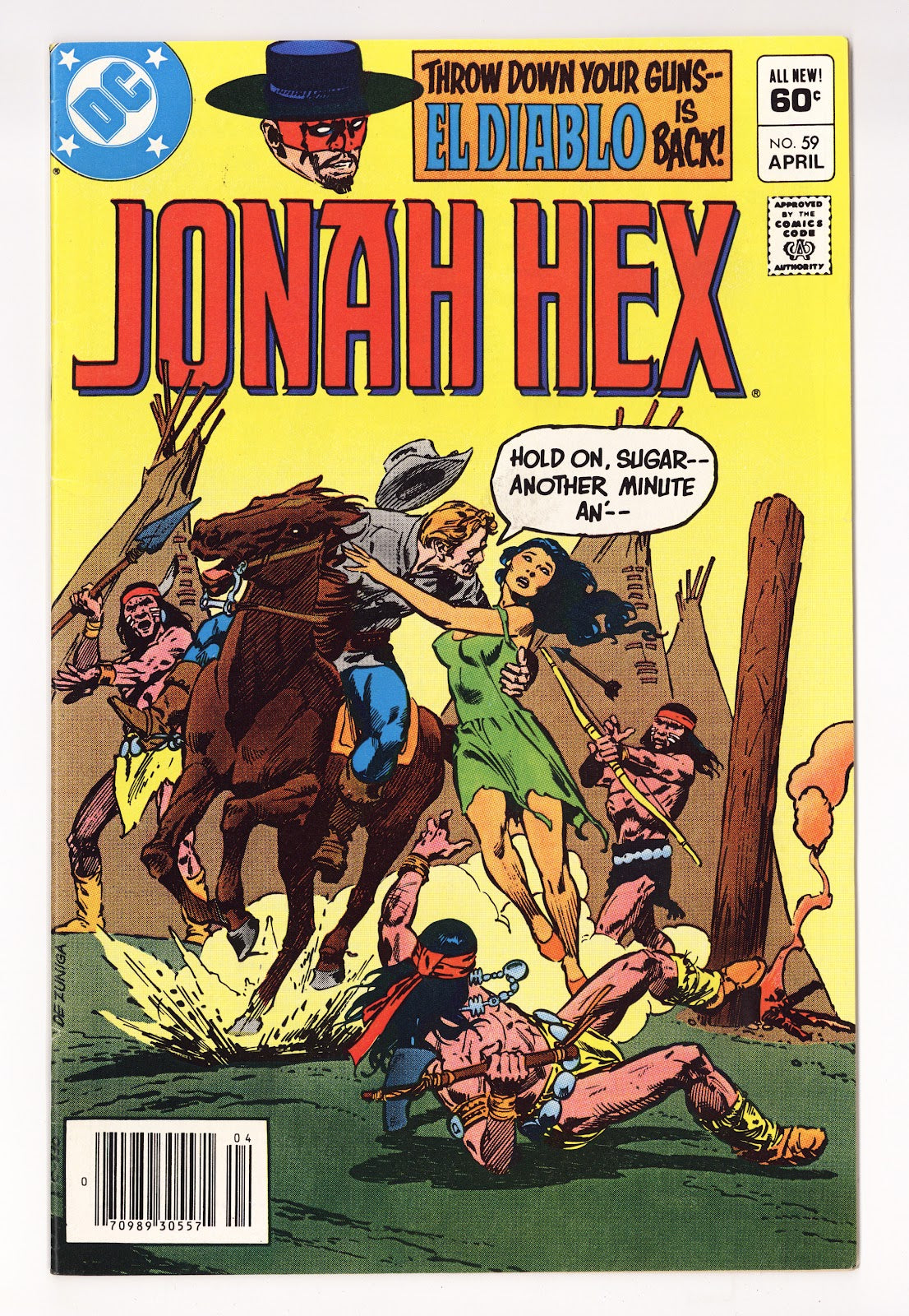 Jonah Hex Vol 1 59  Mid Grade   (1982)   Newsstand  