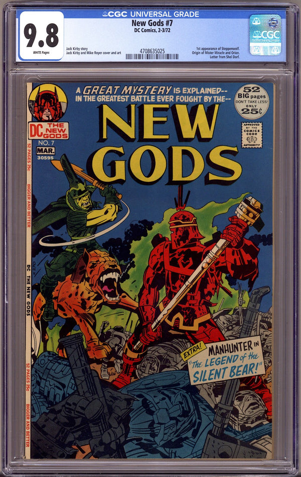 The New Gods Vol 1 7 CGC 9.8 (NM/M) (1972)