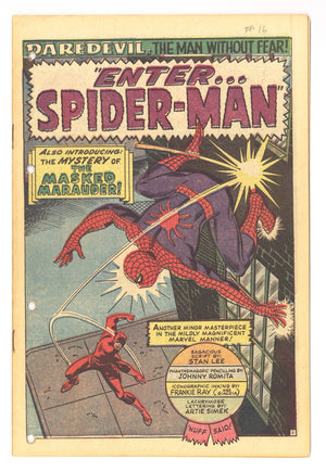 Daredevil Vol 1 16 Coverless (1966)