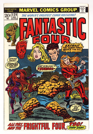 Fantastic Four Vol 1 129  FN- (5.5)   (1972)