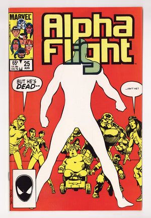 Alpha Flight Vol 1 25 High Grade (1985) Direct