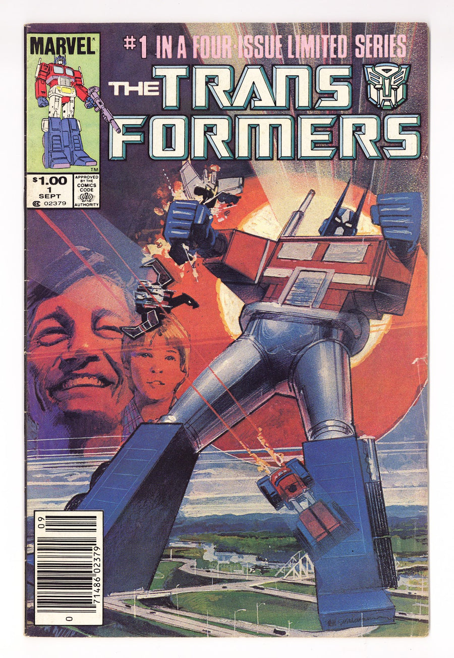The Transformers Vol 1 1  VG/FN (5.0)   (1984)   Canadian  