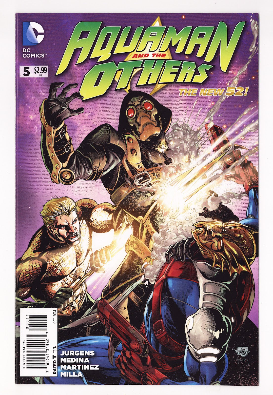 Aquaman and the Others 5 High Grade (2014) 