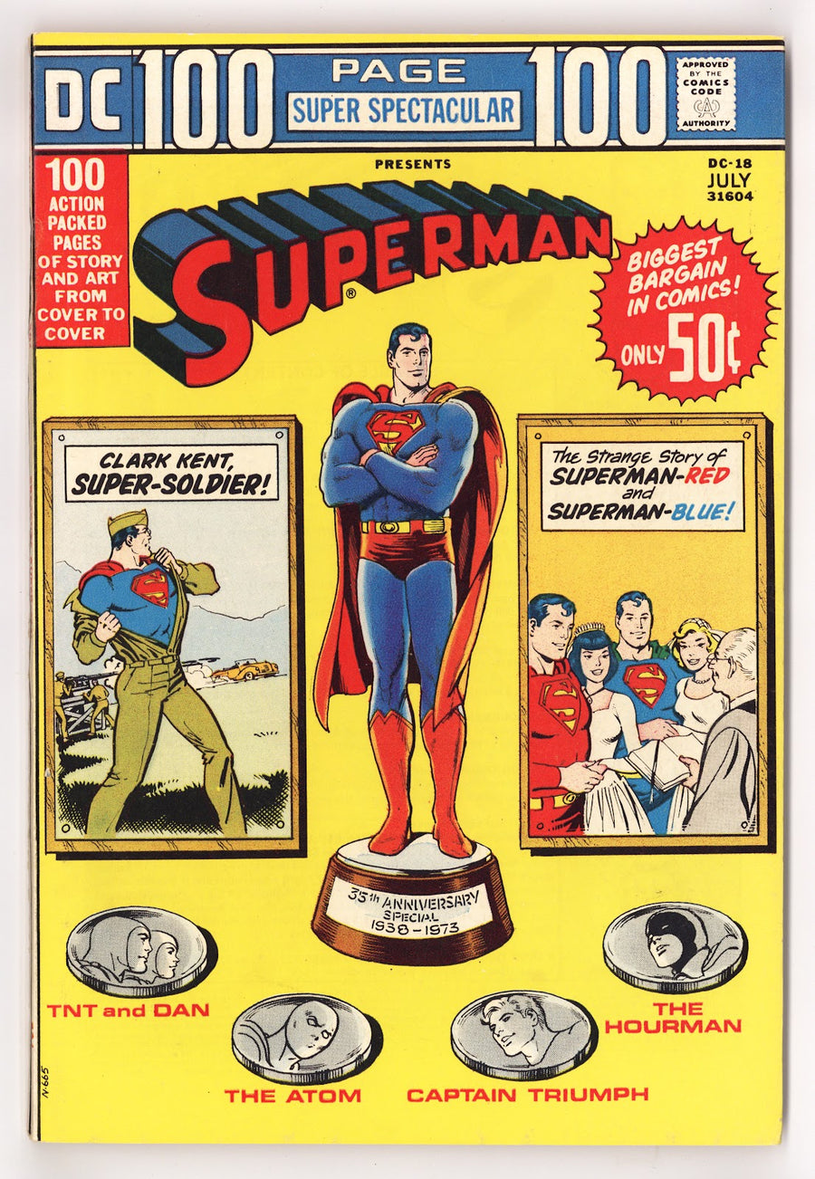 100-Page Super Spectacular Vol 1 DC-18  VF (8.0)   (1973)     