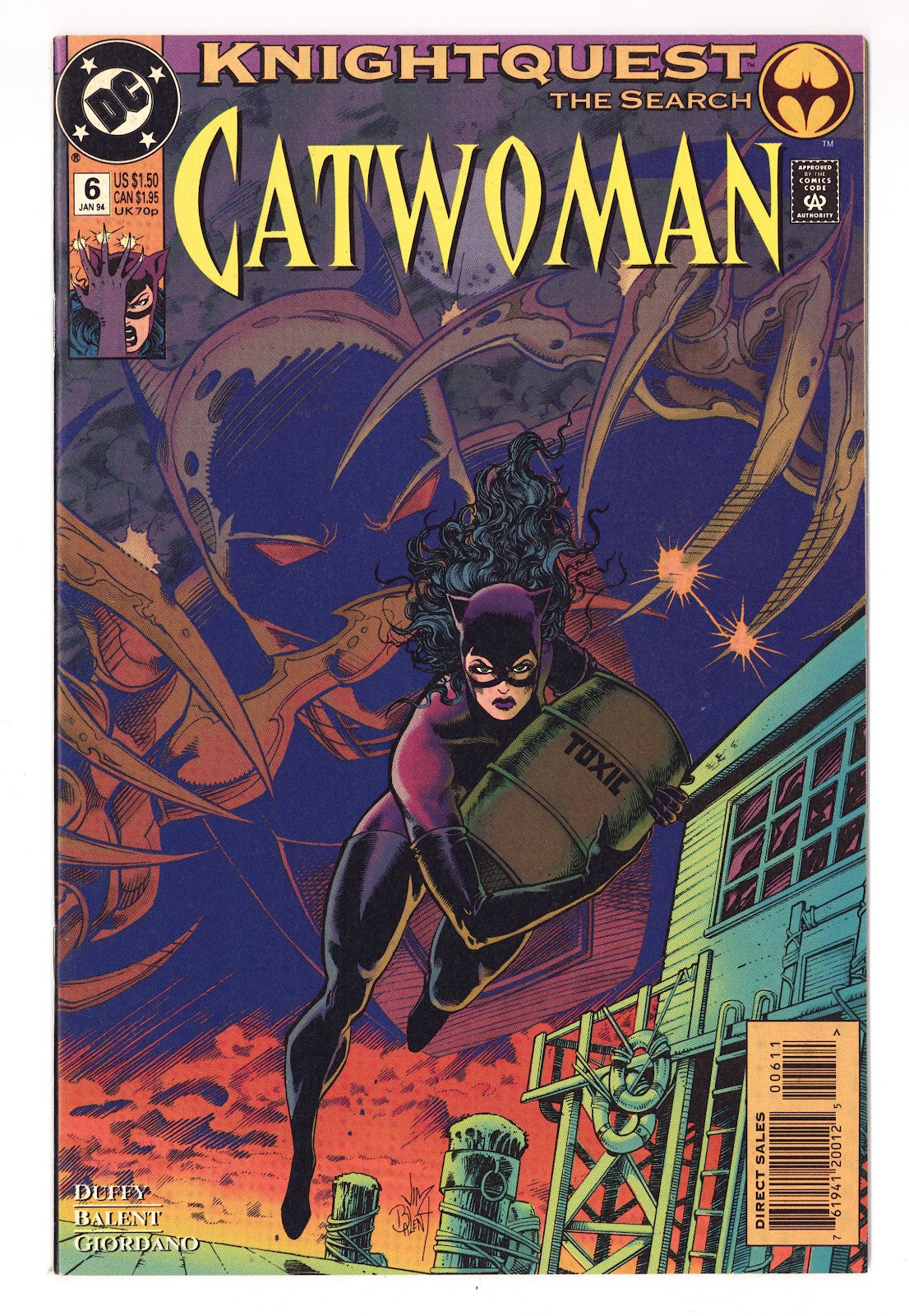 Catwoman Vol 2 6  High Grade   (1994)     