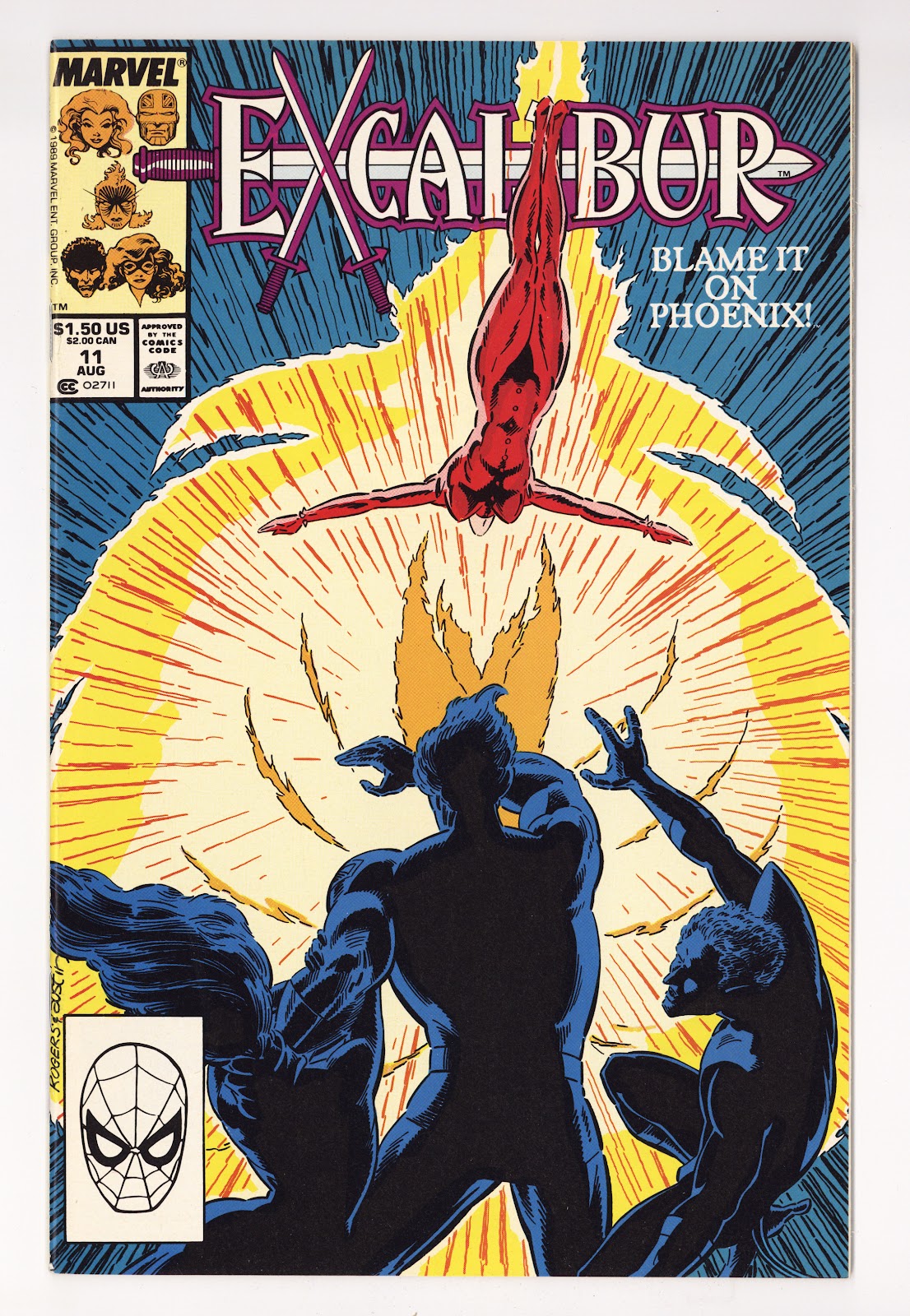 Excalibur Vol 1 11 High Grade (1989) Direct 