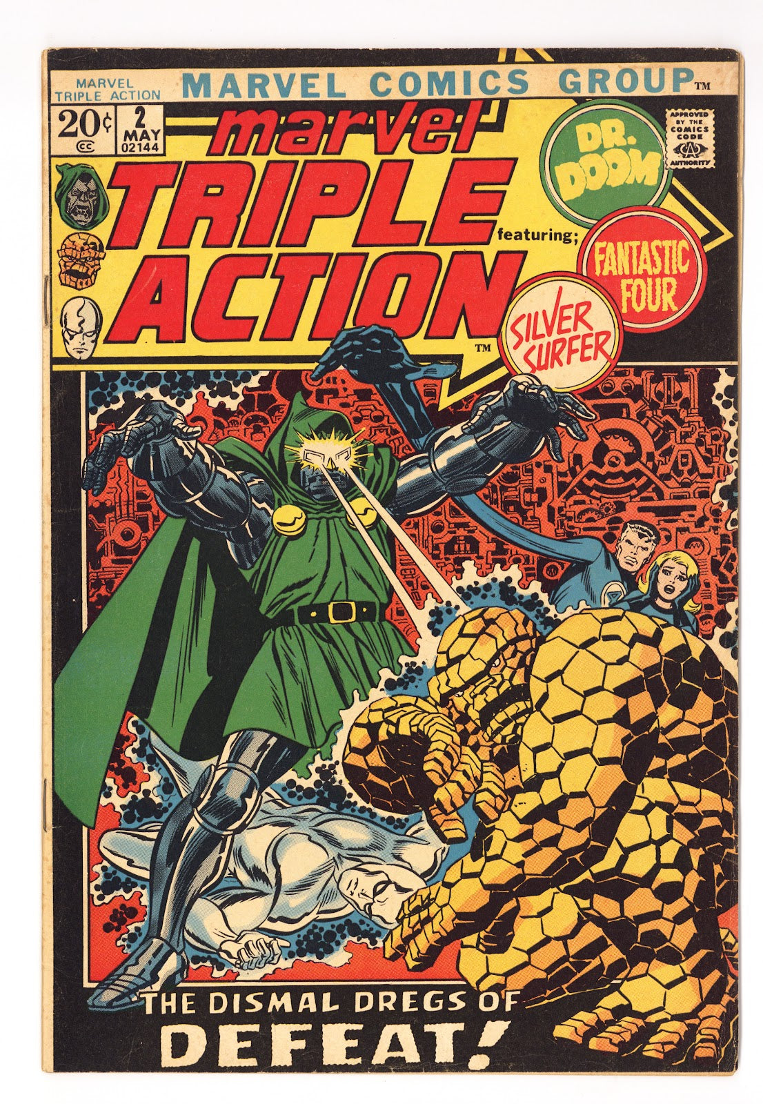 Marvel Triple Action Vol 1 2  VG (4.0)   (1972)     