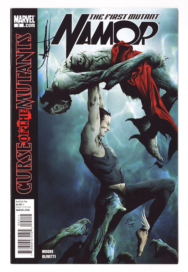 Namor: The First Mutant   2  VF (8.0)   (2010)     Signed x  Jae Lee