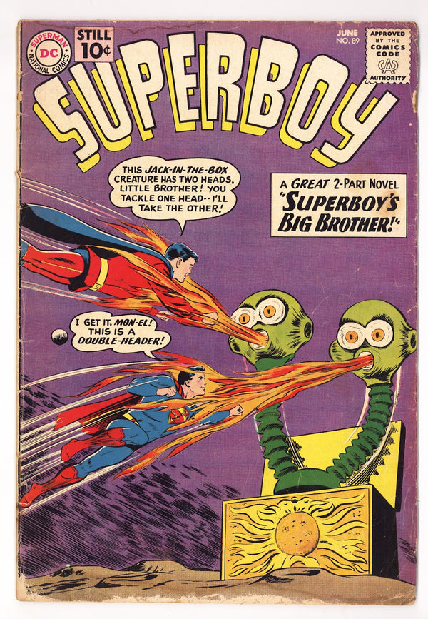 Superboy Vol 1 89 GD/VG (3.0) (1961)