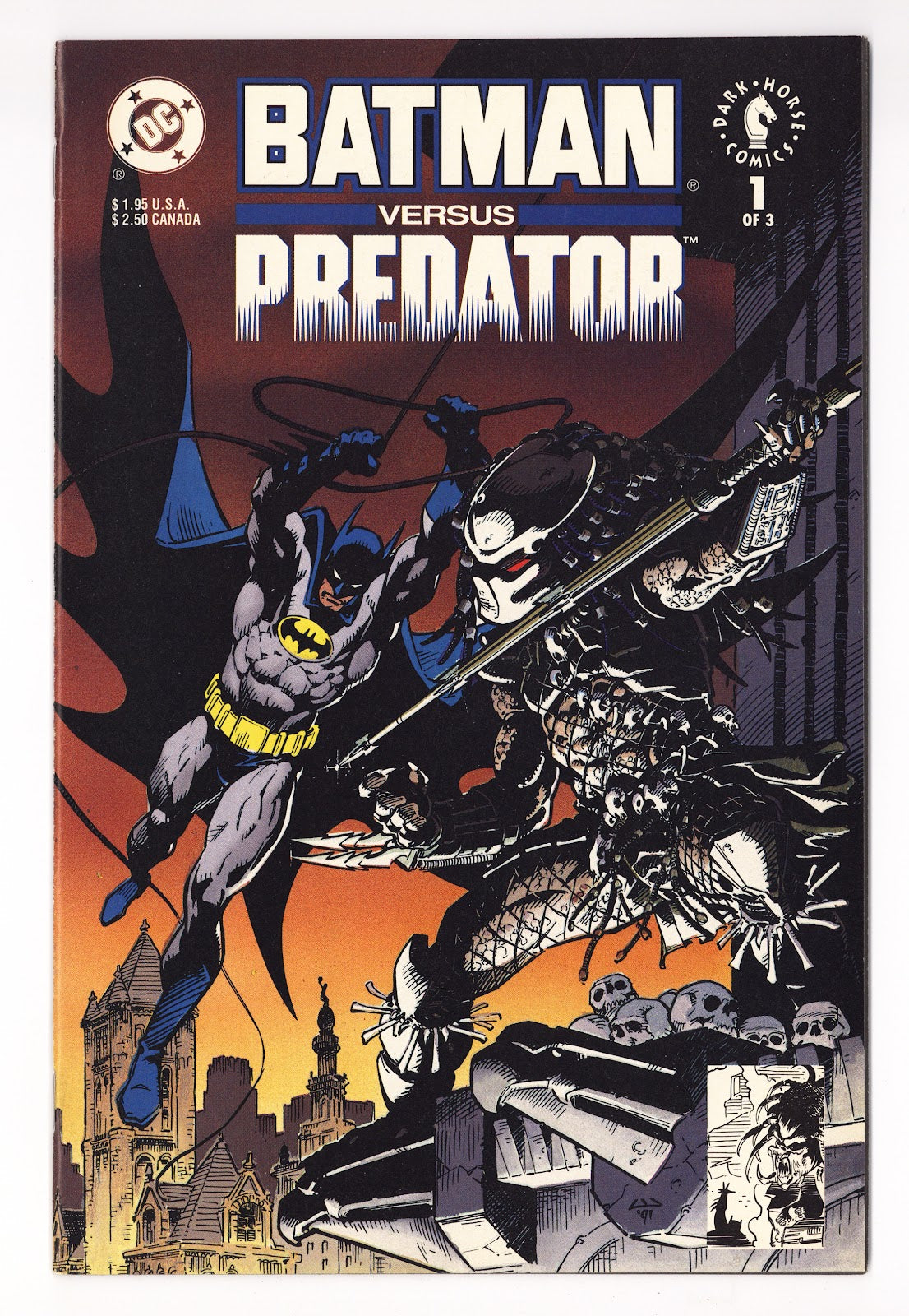 Batman versus Predator [Regular] 1 High Grade (1992) 