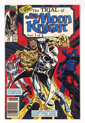 Marc Spector: Moon Knight Vol 1 15  Mid Grade   (1990)