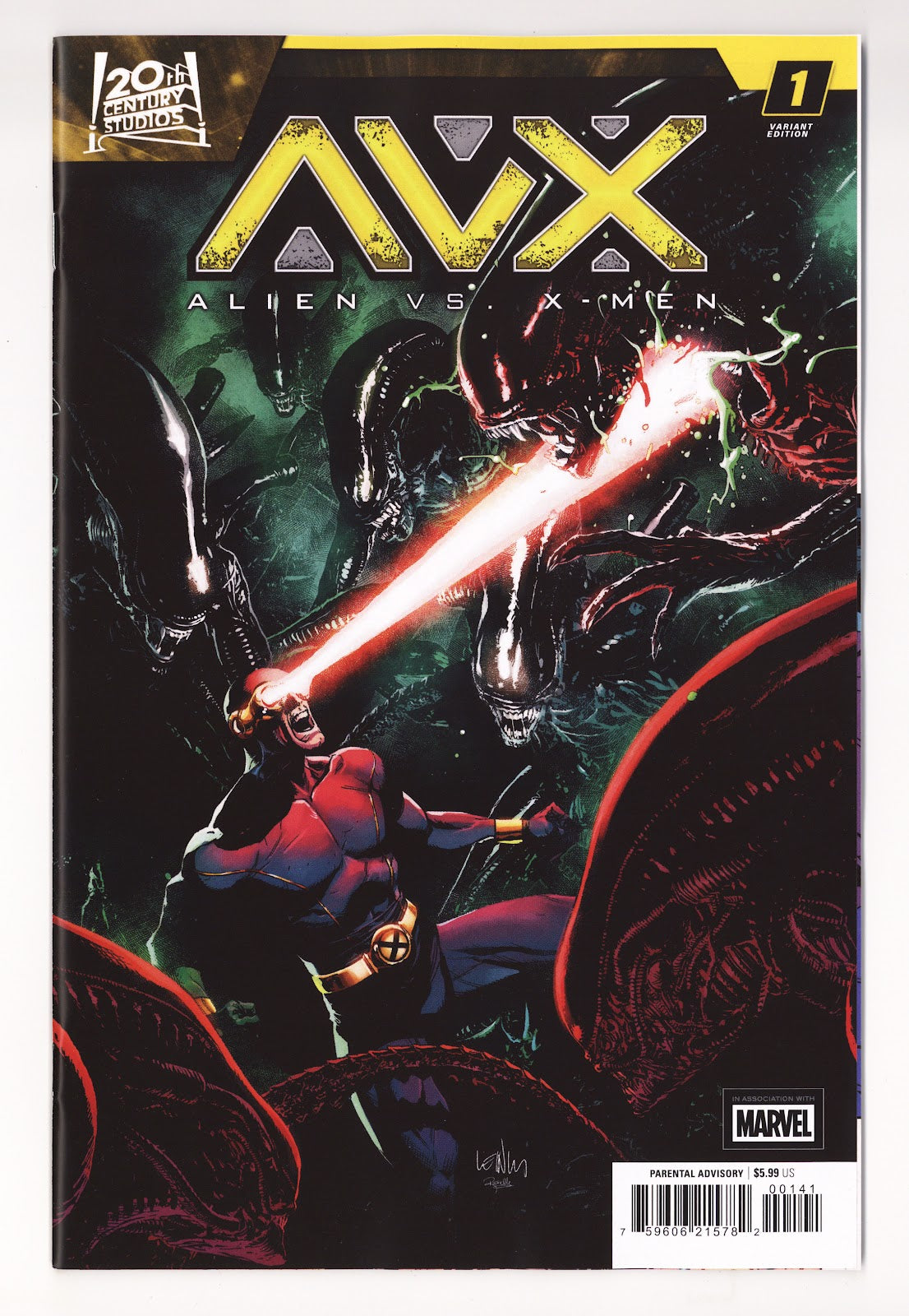 Alien Vs. X-Men #1 (2026) Yu Variant