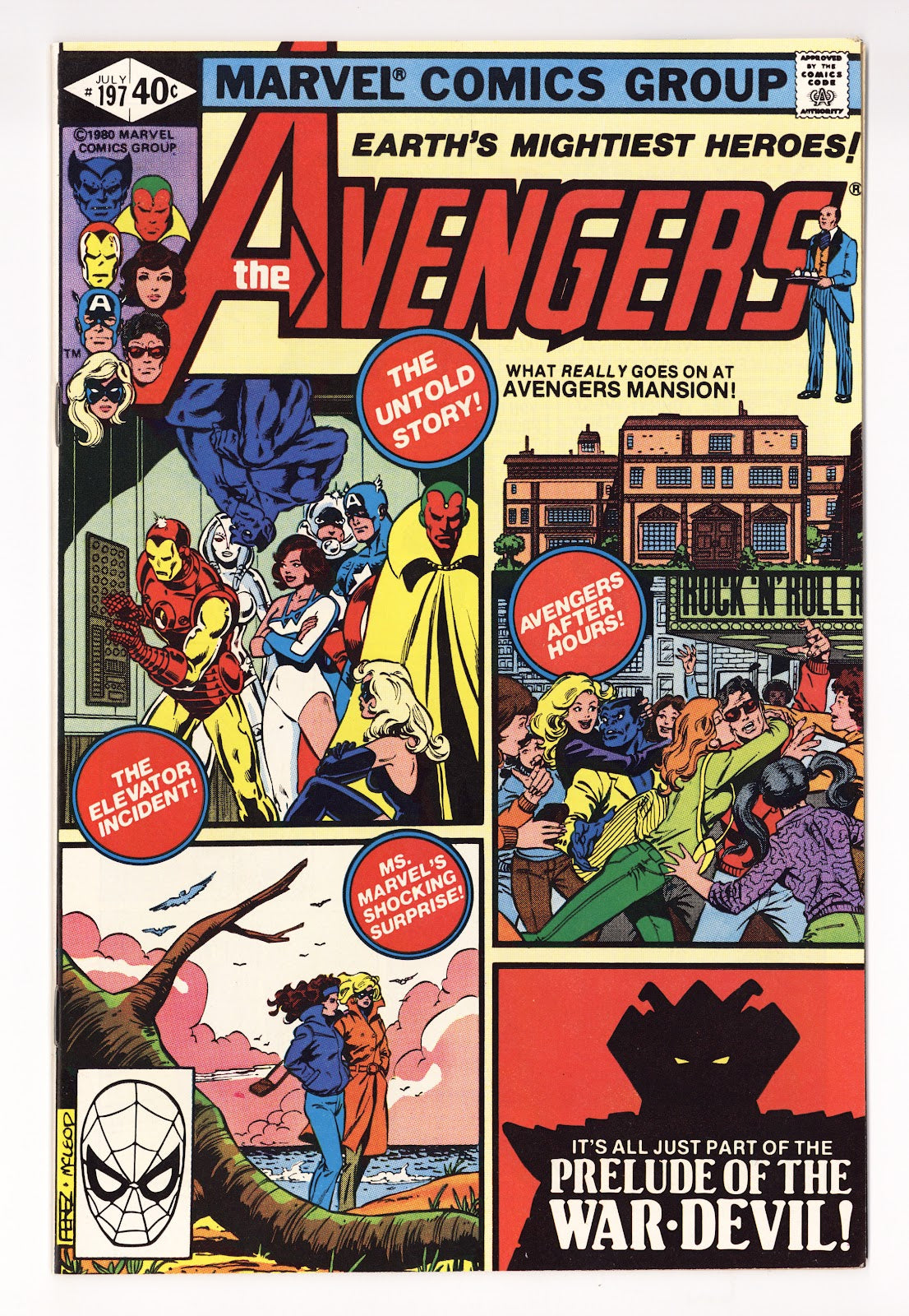 The Avengers Vol 1 197 High Grade (1980) 