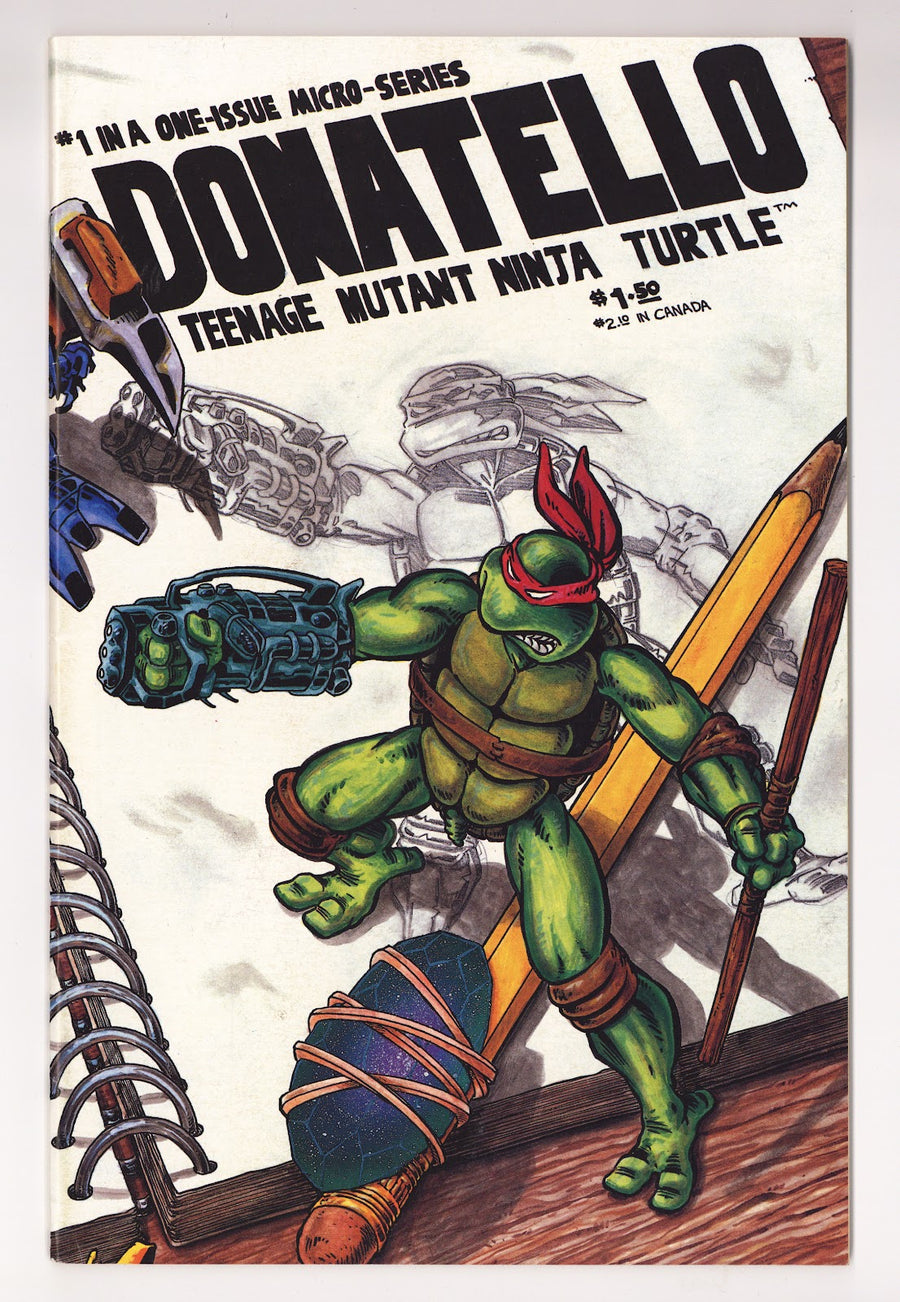 Donatello, Teenage Mutant Ninja Turtle   1  VF+ (8.5)   (1986)     