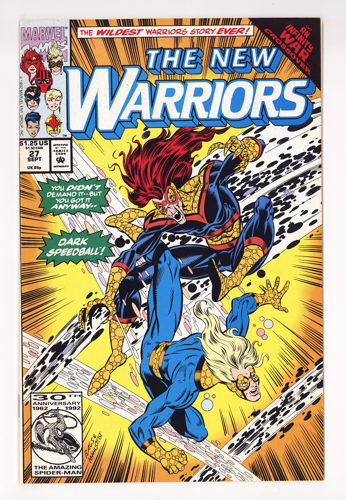 The New Warriors Vol 1 27 High Grade (1992) 