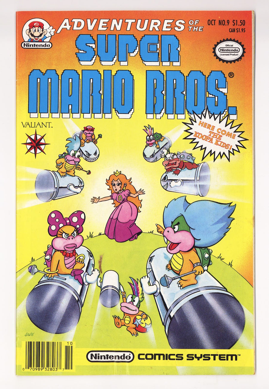 Adventures of the Super Mario Bros. Vol 1 9  VG+ (4.5)   (1991)