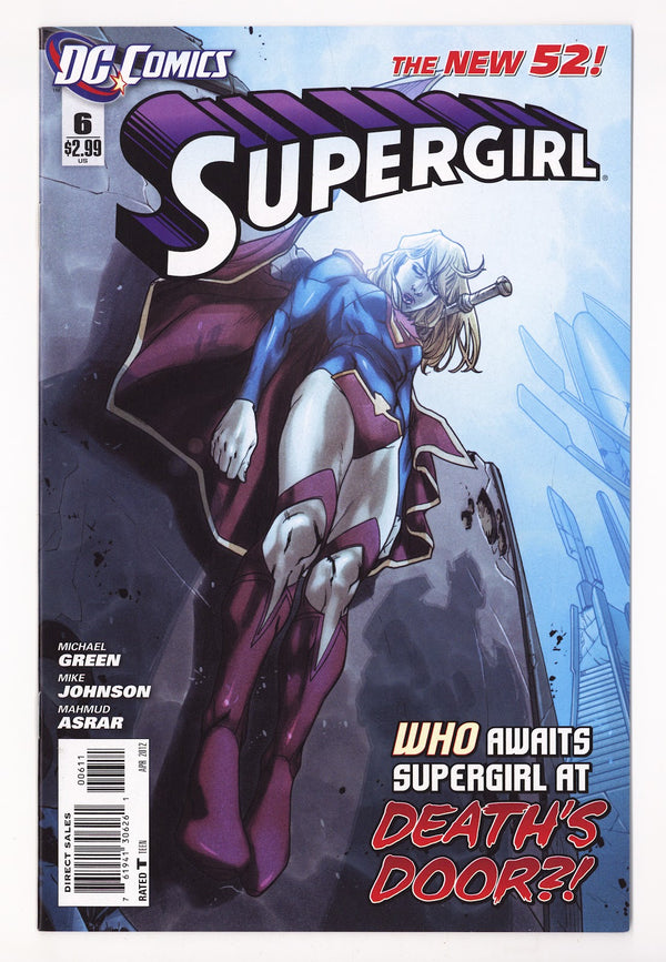 Supergirl Vol 6 6  High Grade   (2012)   Direct Sales