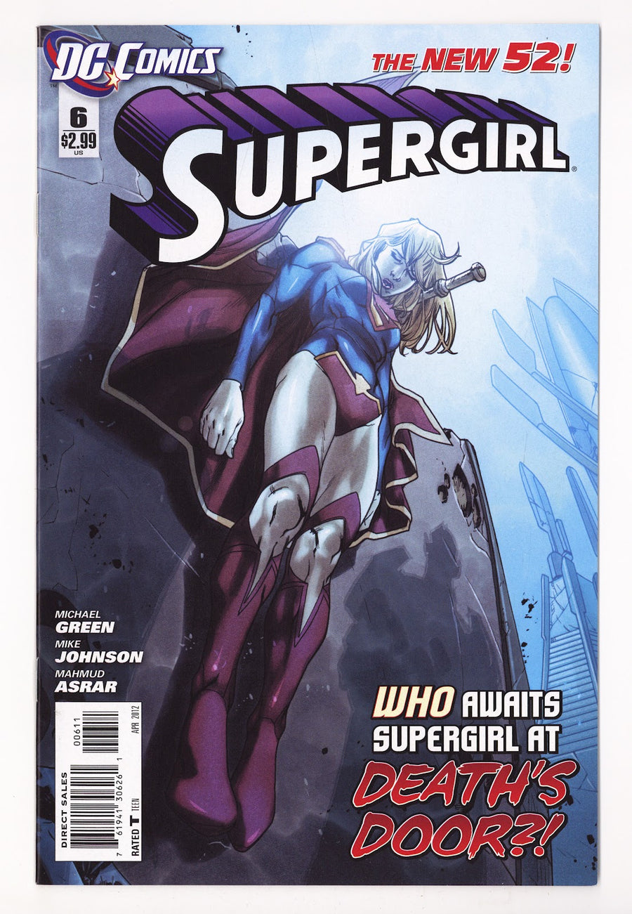 Supergirl Vol 6 6  High Grade   (2012)   Direct Sales  