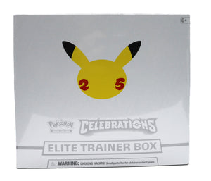 Pokemon Celebrations Elite Trainer Box Slight Tear, Sealed (2021)