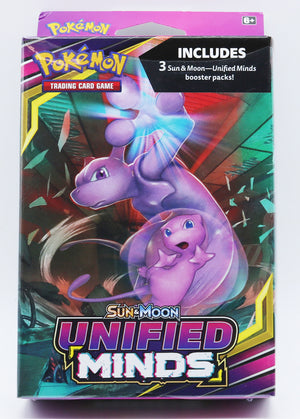 Pokemon Unified Minds Hanger Box 3 Packs In The Box, Sealed (2019)
