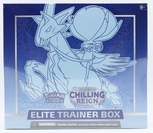 Pokemon Chilling Reign Elite Trainer Box Ice Rider, Sealed (2021)