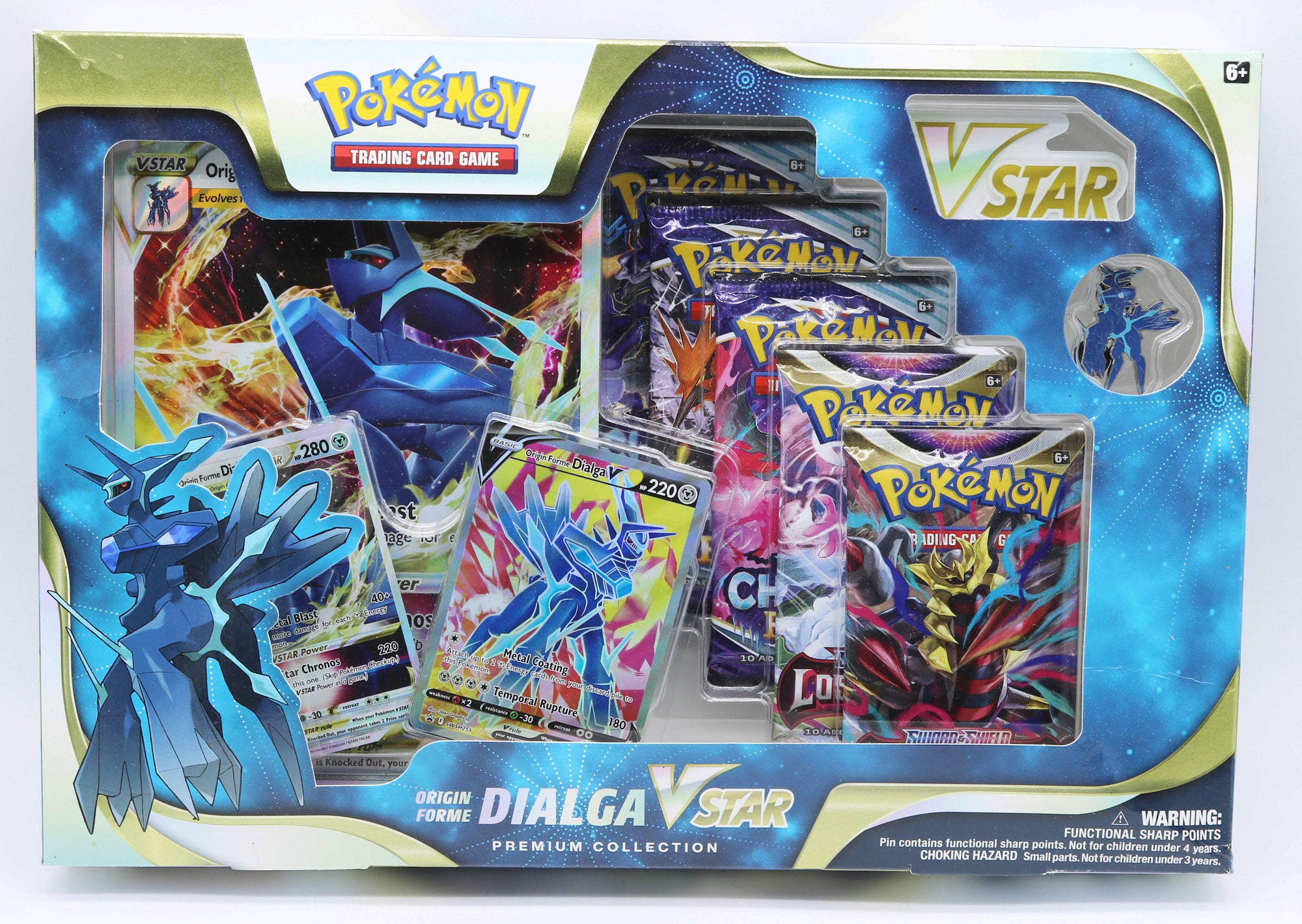 Pokemon Lost Origin Premium Collection Origin Forme Dialga Vstar, Sealed (2022)