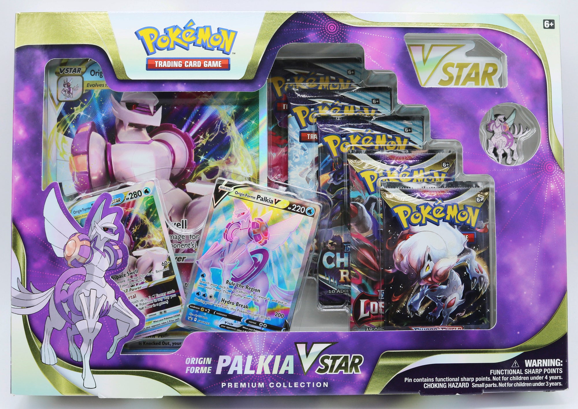 Pokemon Lost Origin Premium Collection Origin Forme Palkia Vstar, Sealed (2022)