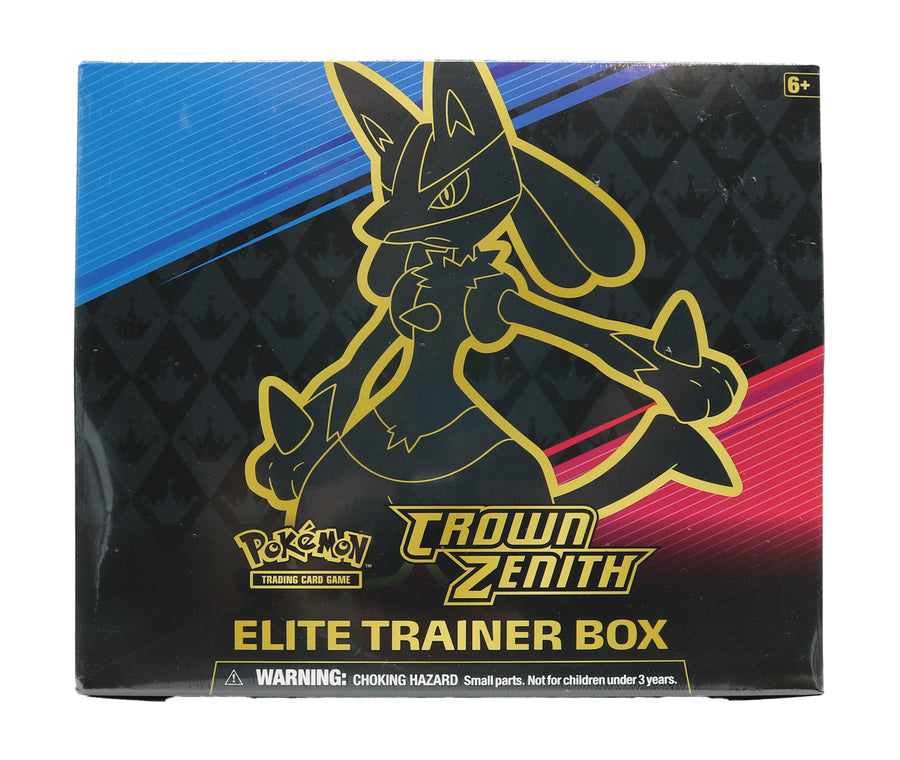 Pokemon Crown Zenith Elite Trainer Box Slight Tear, Sealed (2023)