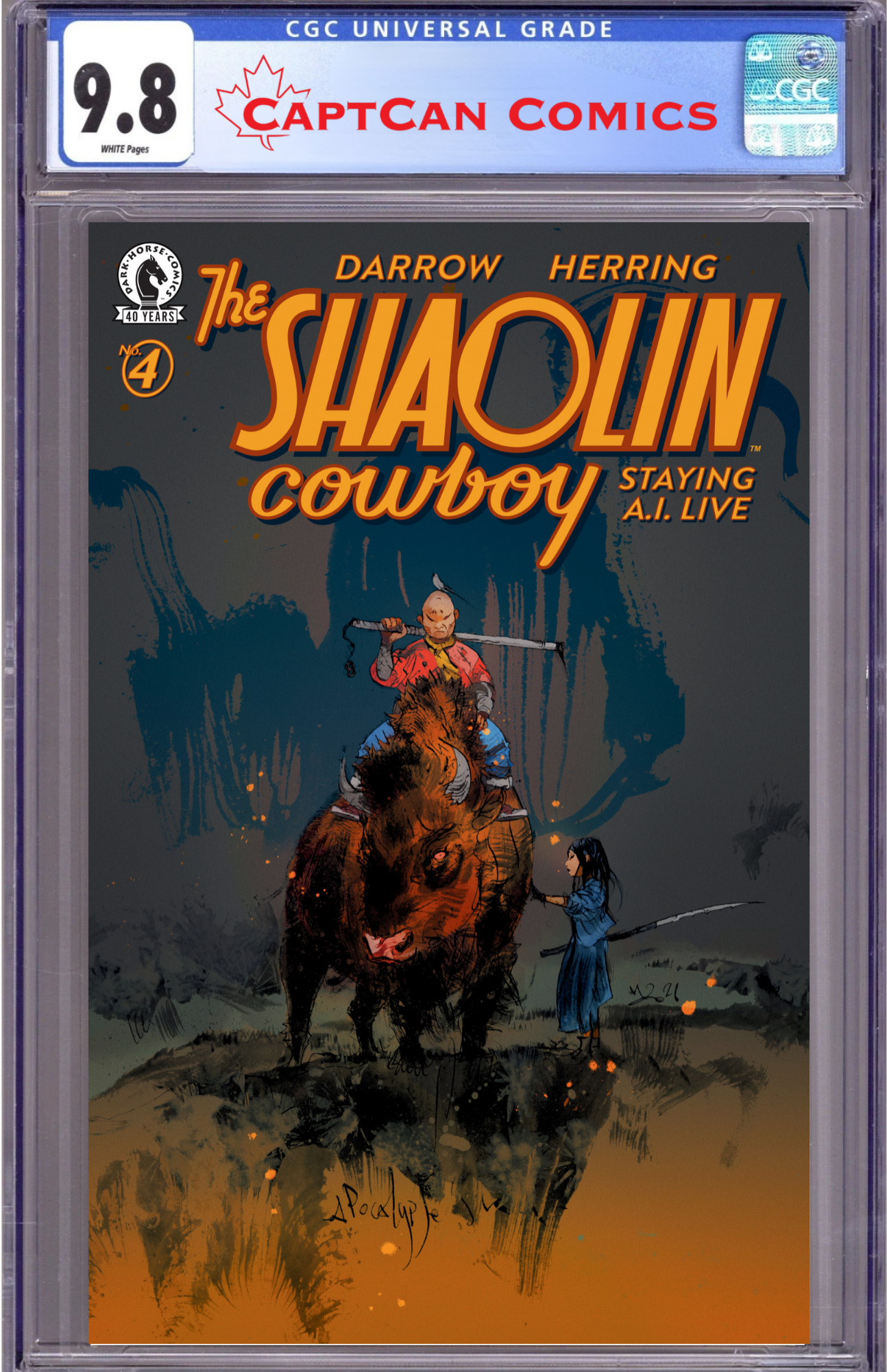 SHAOLIN COWBOY: STAYING A.I.LIVE #4 (CVR C) (NICOLAS NEMIRI)