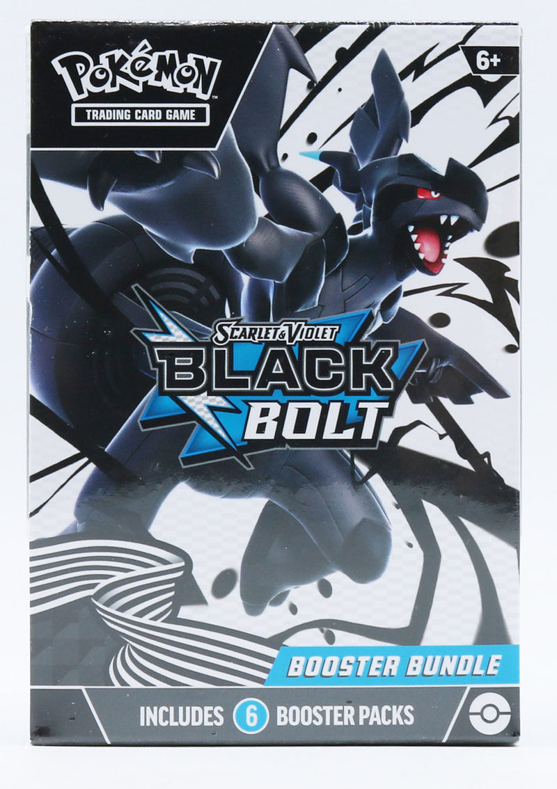 Pokemon Black Bolt Booster Bundle 6 Packs, Sealed (2025)