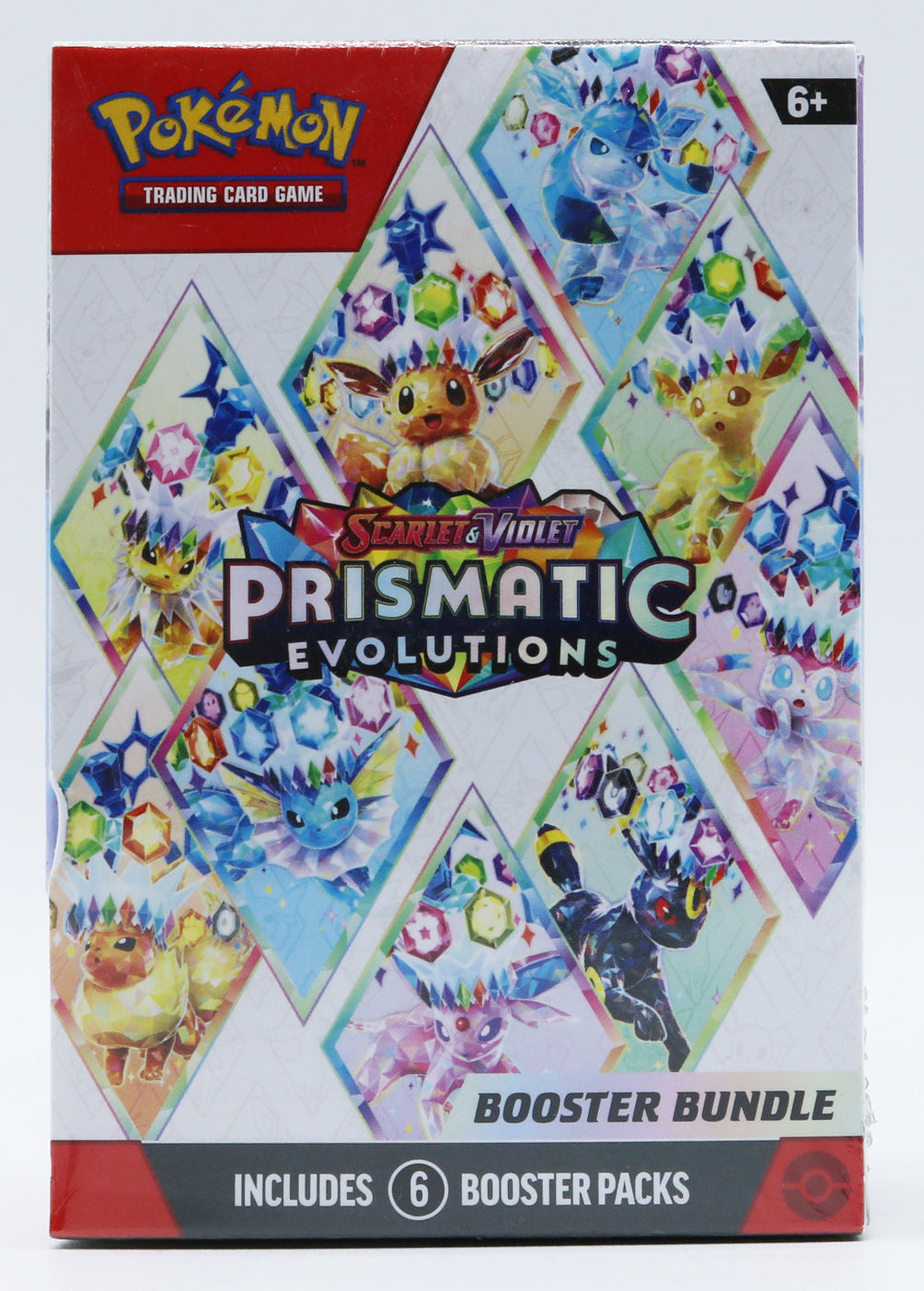 Pokemon Prismatic Booster Bundle 6 Packs, Sealed (2025)