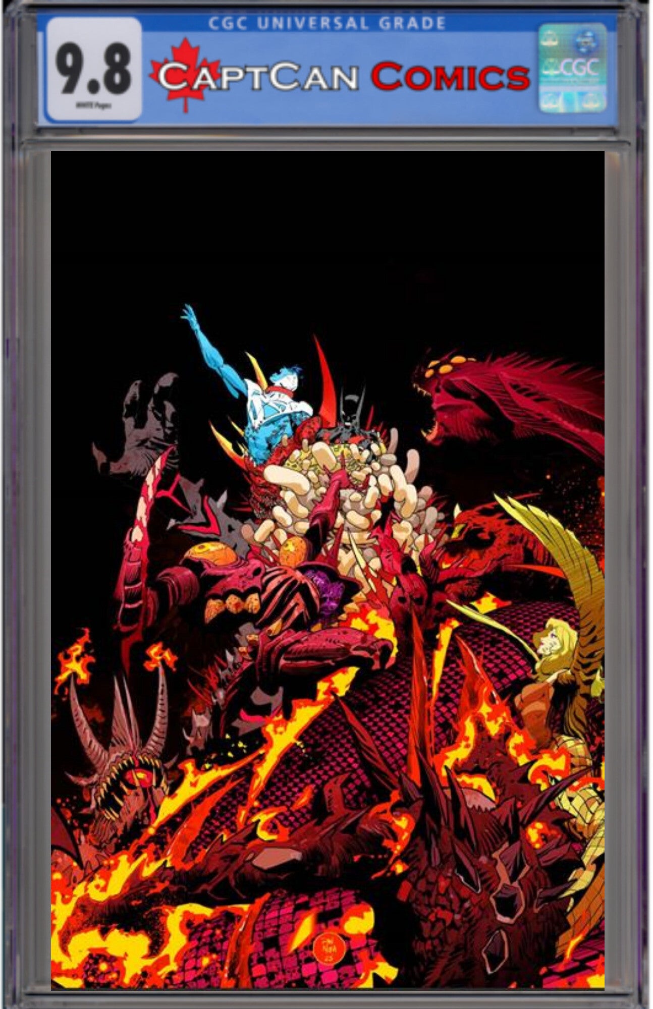 JUSTICE LEAGUE UNLIMITED #15 CVR A DAN MORA (DC K.O.)