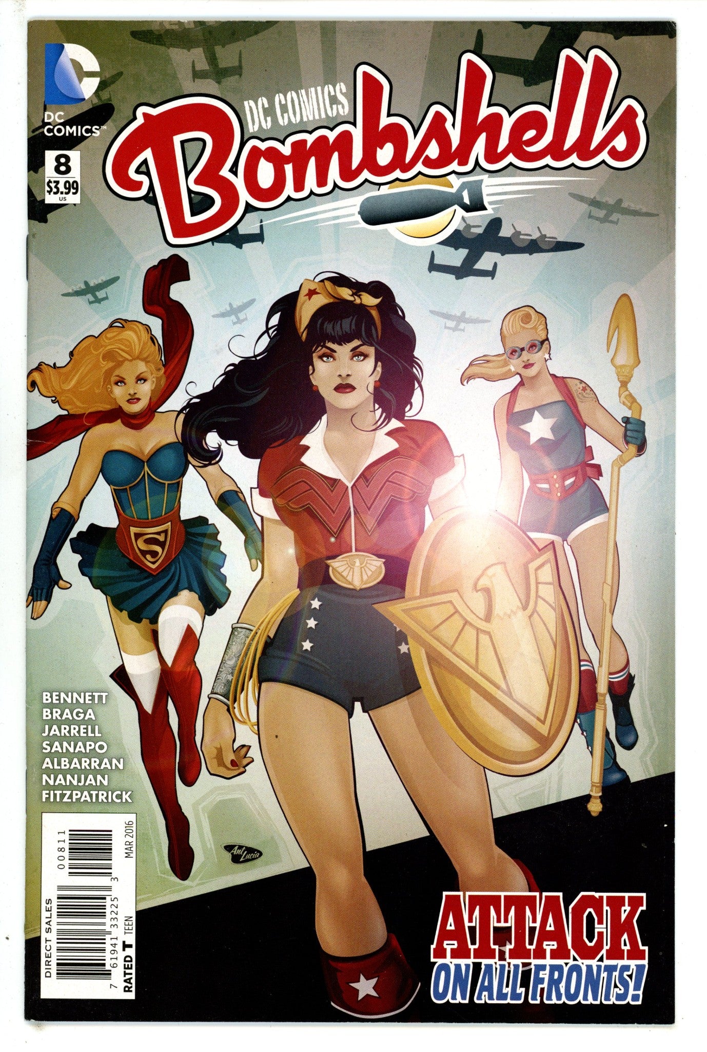 DC Comics Bombshells 8 (2016)