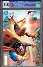 DC MARVEL SUPERMAN SPIDER-MAN #1 (ONE SHOT) CVR C RAFAEL ALBUQUERQUE CARD STOCK VAR thumbnail