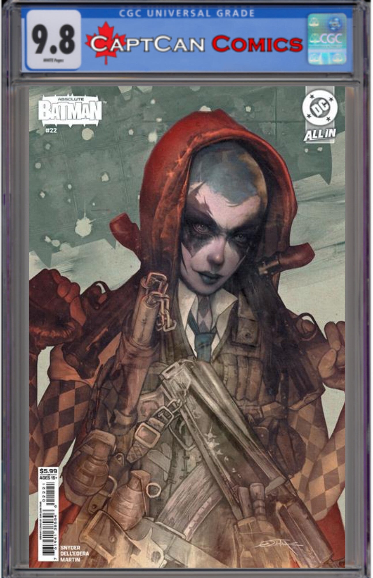 ABSOLUTE BATMAN #22 CVR B DAN QUINTANA CARD STOCK VAR