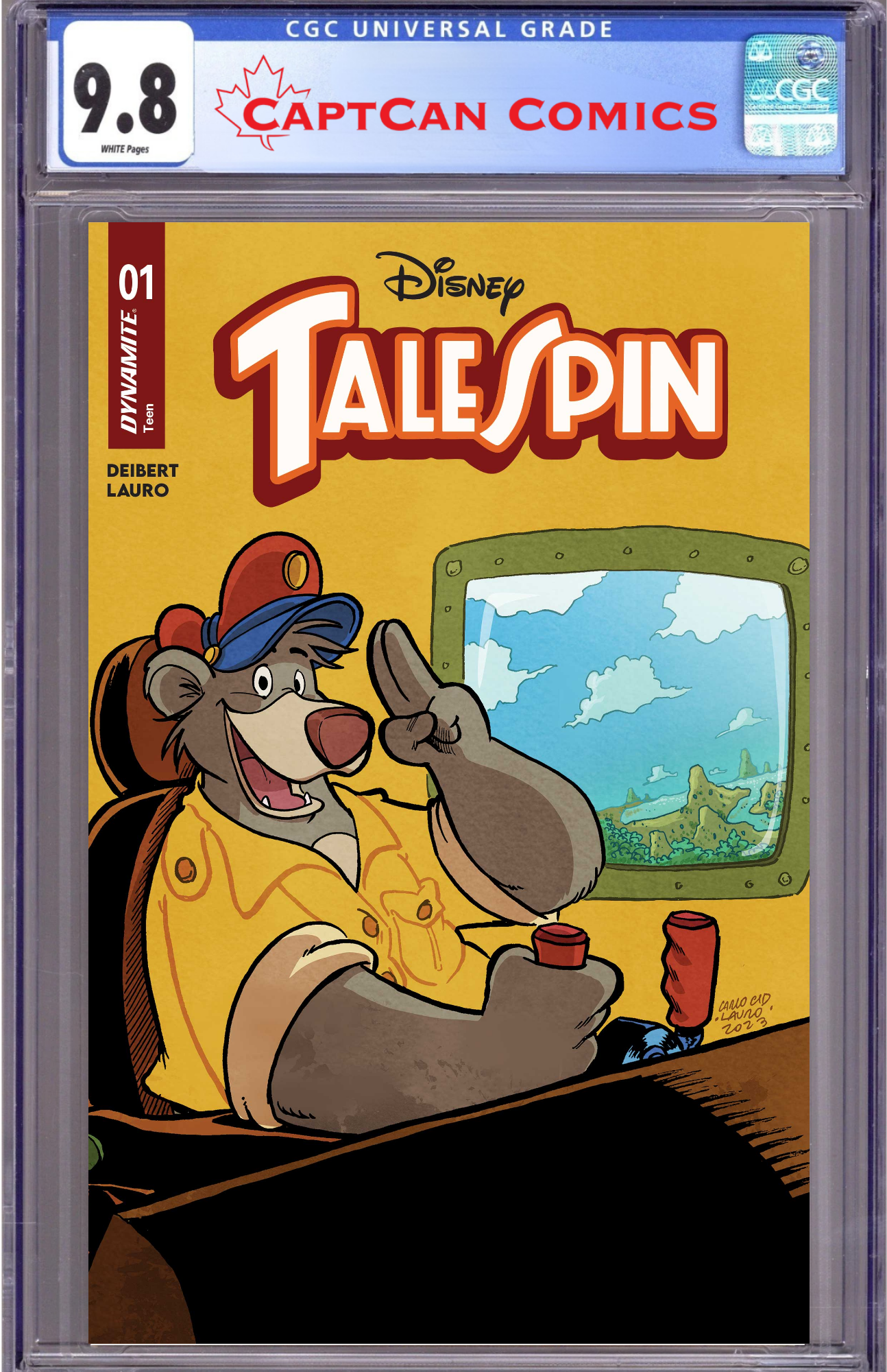 TALESPIN #1 CVR B CARLO LAURO VAR