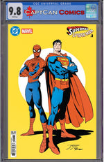DC MARVEL SUPERMAN SPIDER-MAN #1 (ONE SHOT) Second Printing Cvr B Jorge Jimenez Card Stock Var thumbnail