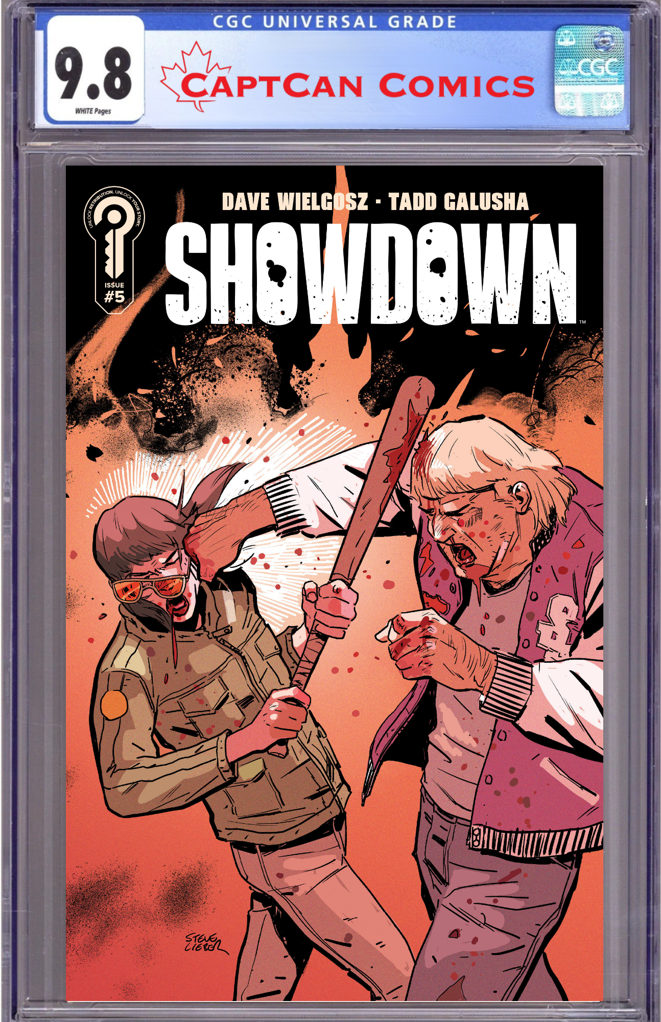 SHOWDOWN #5 COVER A STEVE LIEBER