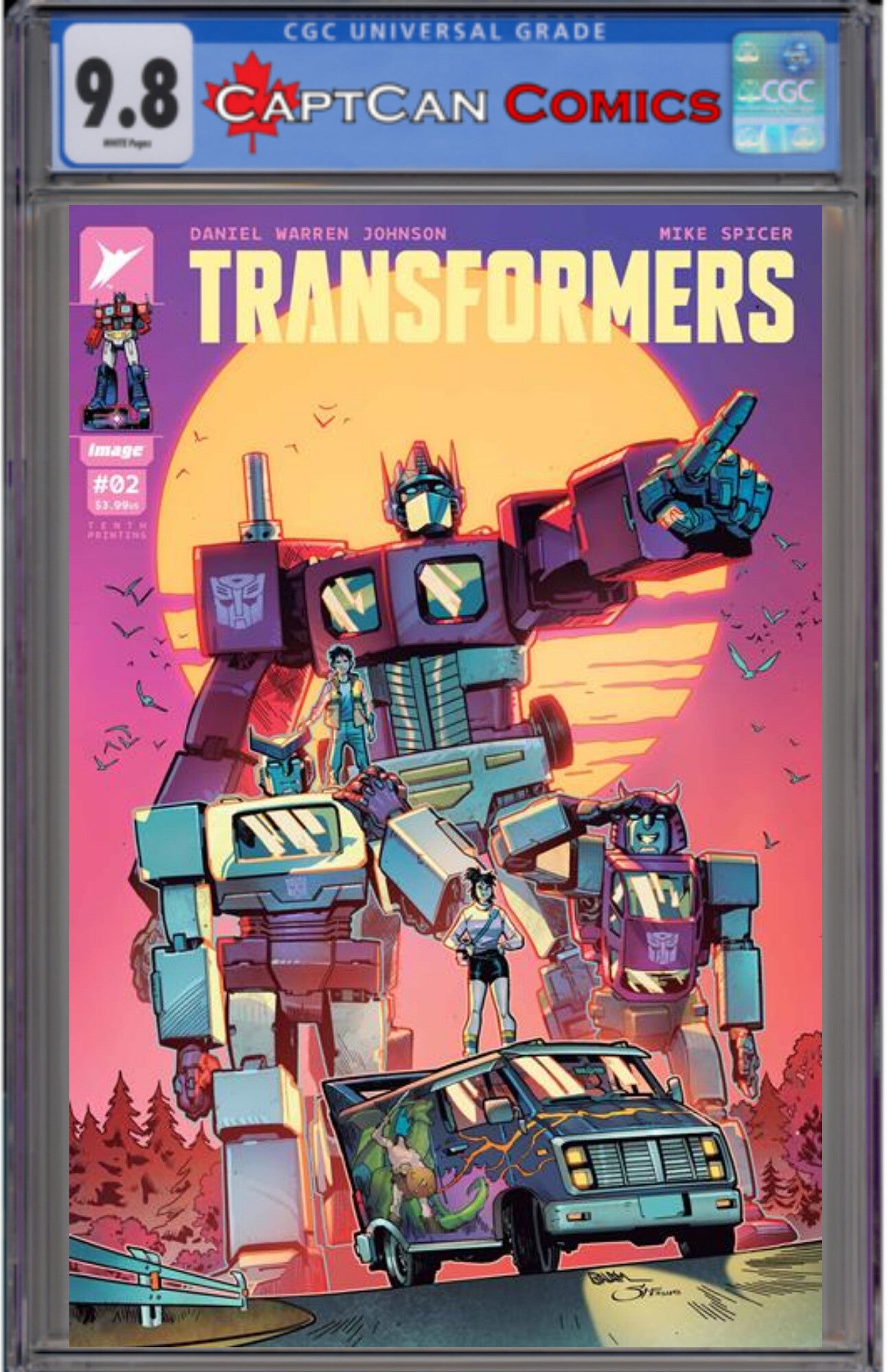 TRANSFORMERS #2 10TH PTG CVR F ENID BALAM & FERNANDO SIFUENTES VAR