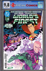BATMAN SUPERMAN WORLDS FINEST 2025 ANNUAL #1 (ONE SHOT) CVR A DAN MORA CONNECTING (WE ARE YESTERDAY) thumbnail