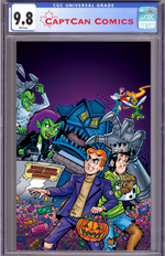 ARCHIES HALLOWEEN SPECTACULAR (ONE SHOT) CVR D STEVEN BUTLER LILY BUTLER FOIL FULL ART VAR thumbnail