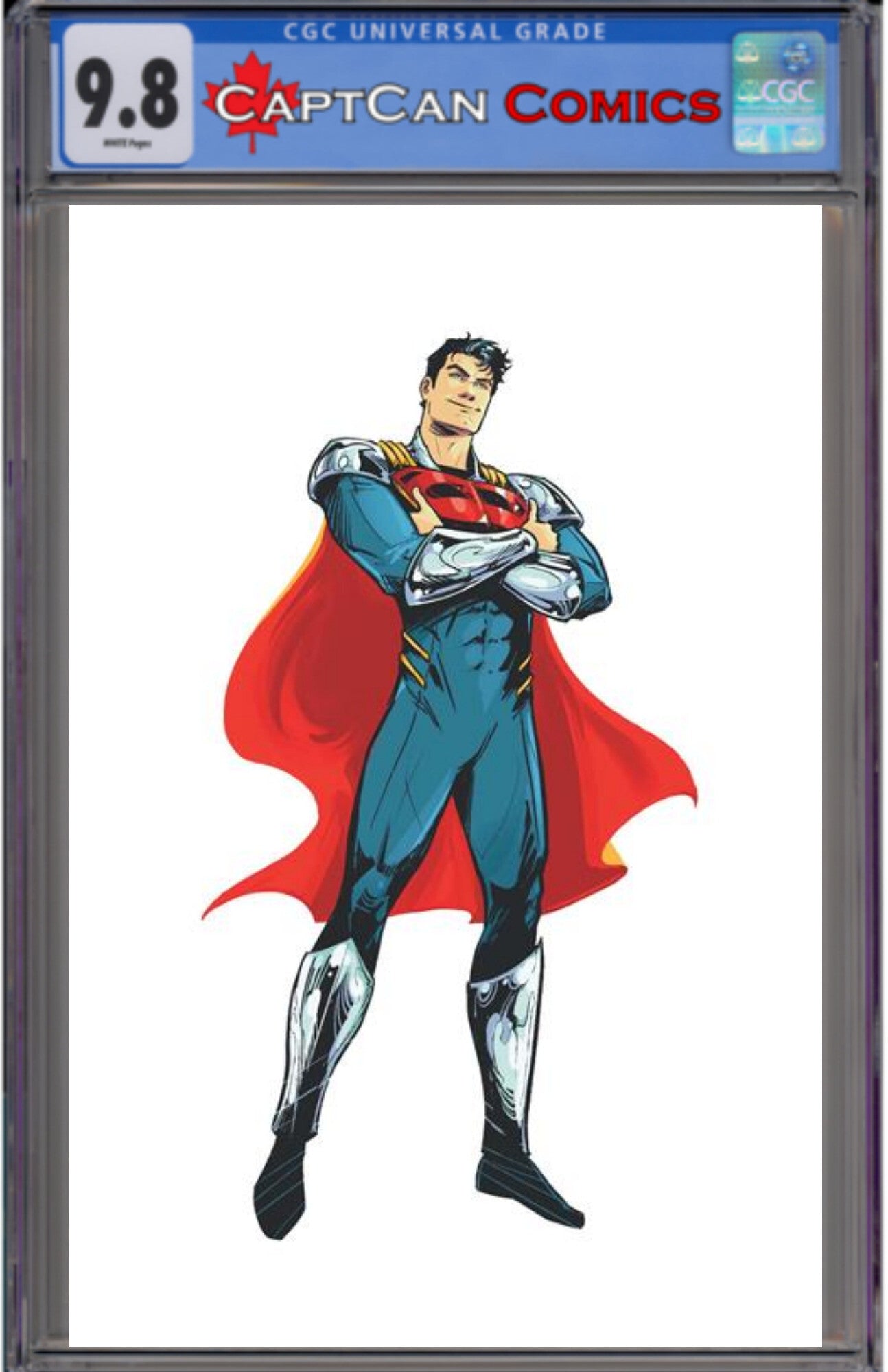 SUPERMAN #36 CVR F SKYLAR PATRIDGE CORNER BOX SPOT FOIL VAR
