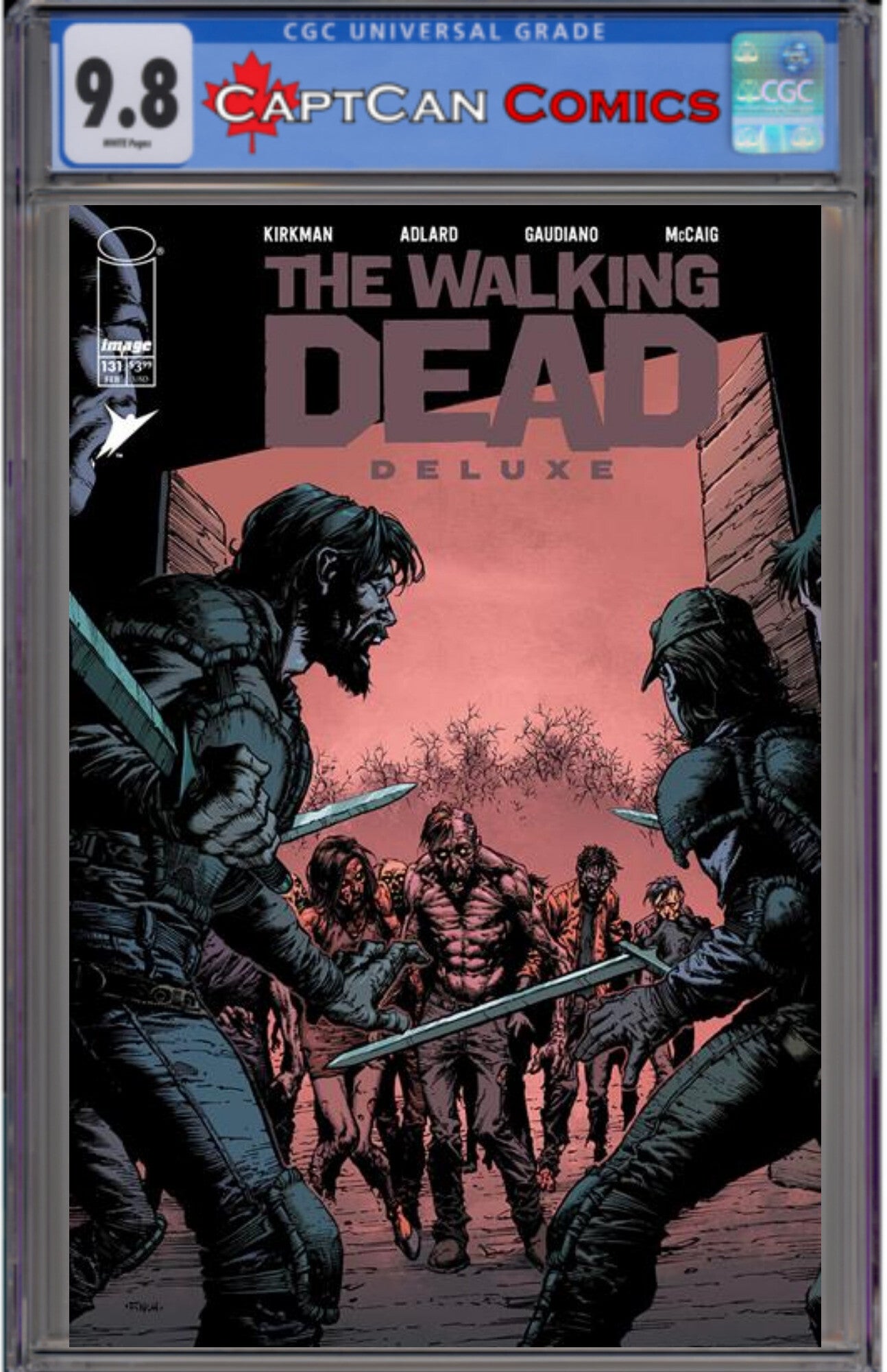 WALKING DEAD DELUXE #131 CVR A DAVID FINCH & DAVE MCCAIG (MR)